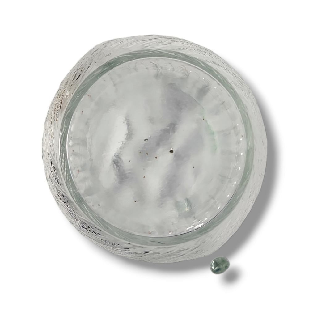 Seagram's Gin Clear Glass Large 10" Beverage Pitcher‎ Ribbed Swirl - Picture 8 of 11
